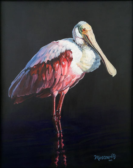 Stephen Moscowitz fine artist in Bluffton SC places first in acrylics category in The Society of Bluffton Artists' annual Judged Show